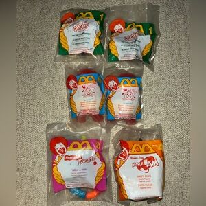 6 McDonalds Toys from 1996
